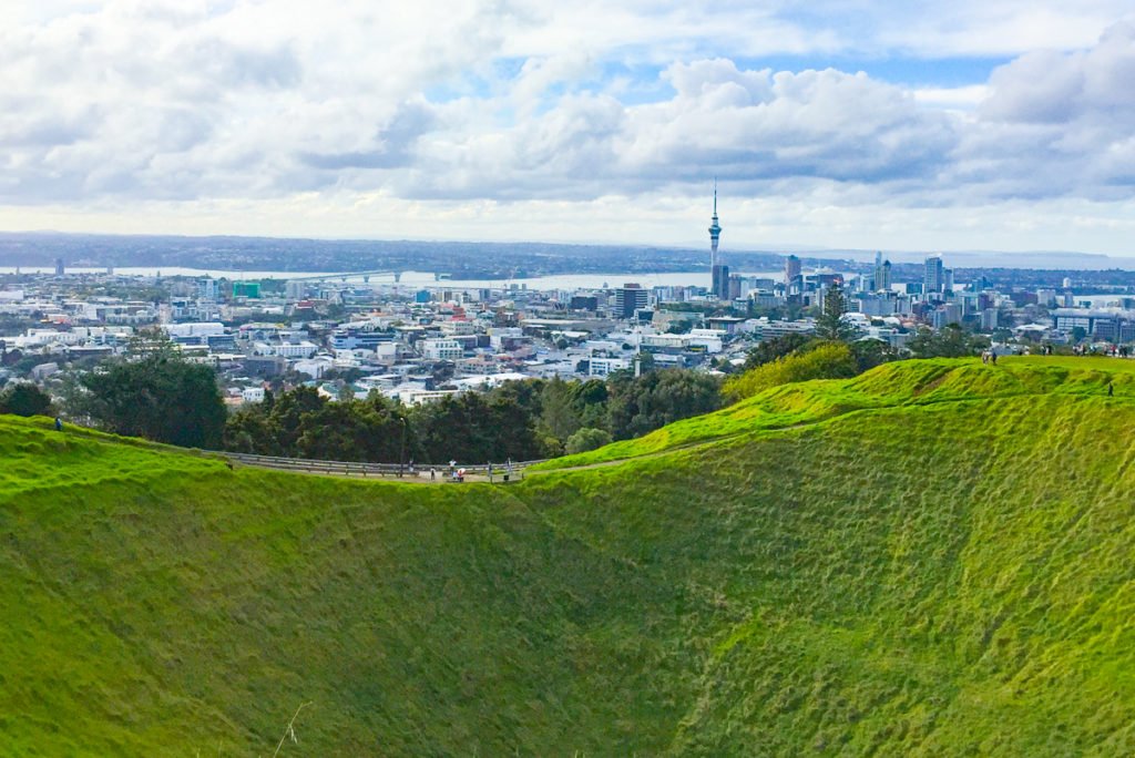 Mt Eden Auckland New Zealand View